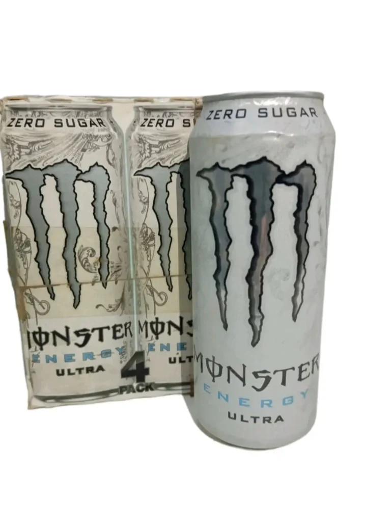 Monster Energy Drink | 500ml White ultra pack 4