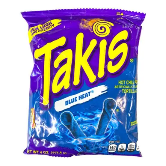 Takis Blue heat 113.4 g (Original Mexican)