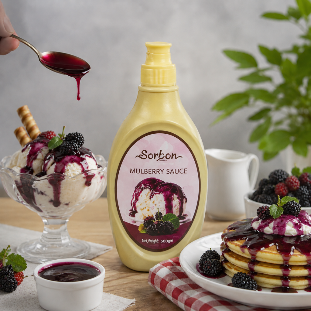 Sorbon Mulberry sauce | Mulberry syrup | 500g | Imported | In best and original quality
