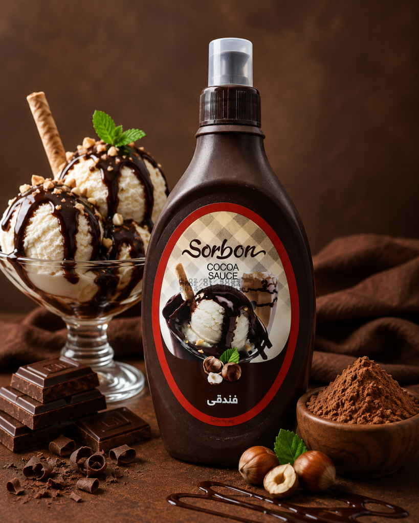 Sorbon Cocoa Sauce| Chocolate sauce | Imported | 500g| In best and original quality