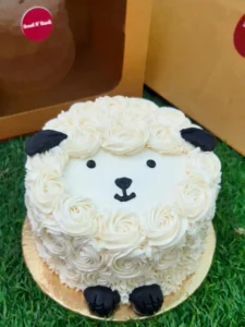 Eid sheep cake from Sweet N’ Knock