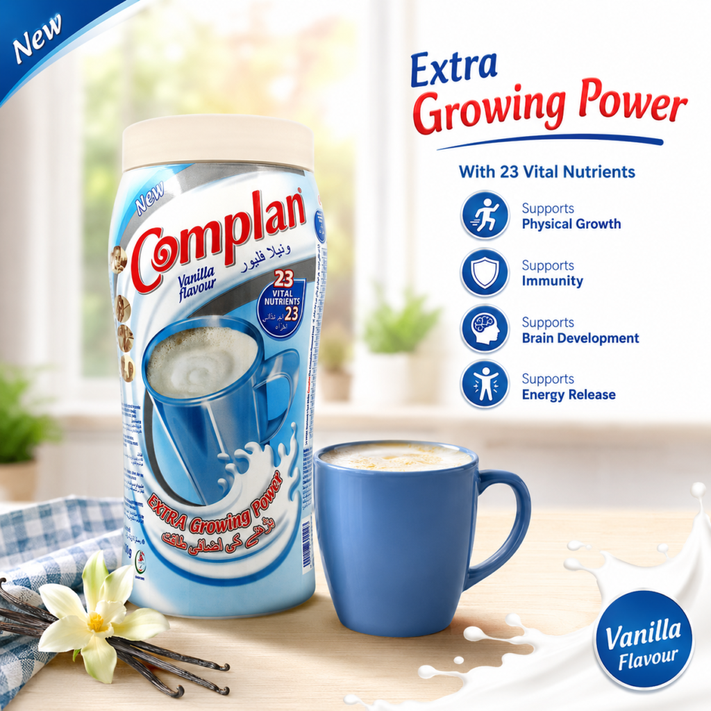 Complan Vanilla Flavor powder | Energy rich drink with nutrients | 400g | Imported | In best and original quality